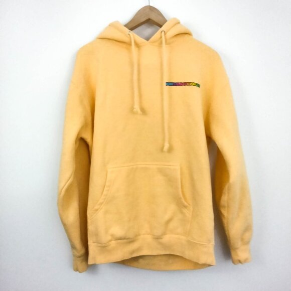Brockhampton Iridescence Couch Yellow Hoodie Sweatshirt Medium - Picture 2 of 9